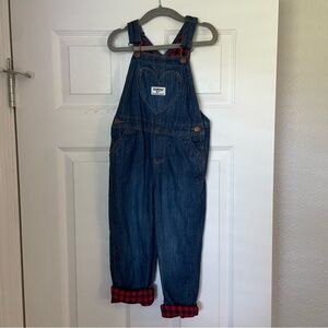 OshKosh B'gosh Blue Classic Denim Overalls